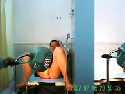 县城中医药妇科检查第3季眼镜红内裤逼很痒.MP4